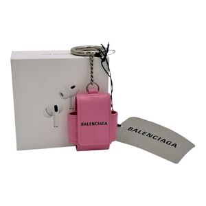 BUNDLE ✨ Balenciaga Leather Airpod Case & Brand New Apple AirPods